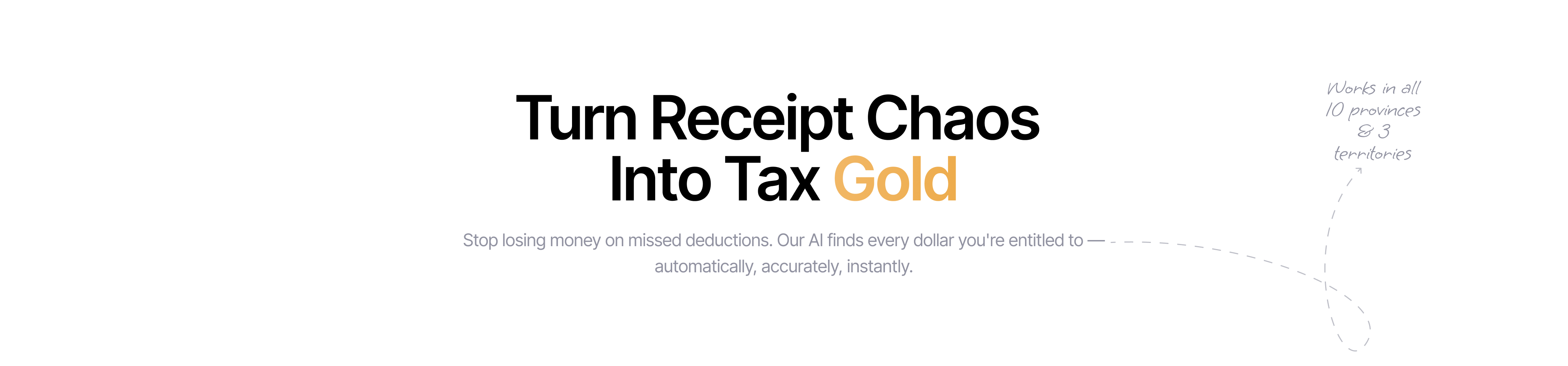 Turn Receipt Chaos Into Tax Gold — Stop losing money on missed deductions
